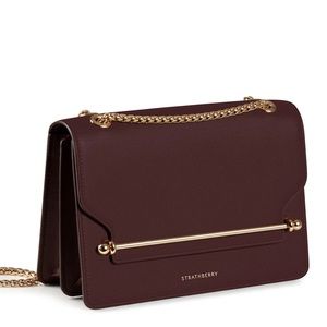 Strathberry Burgundy East/West